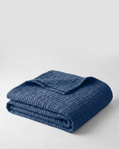 The Monogrammed Blanket - 100% Muslin Cotton