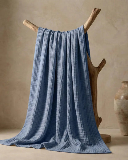 The Monogrammed Blanket - 100% Muslin Cotton