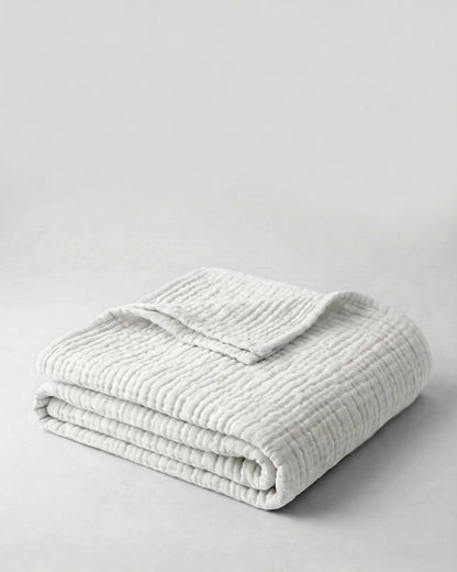 The Monogrammed Blanket - 100% Muslin Cotton