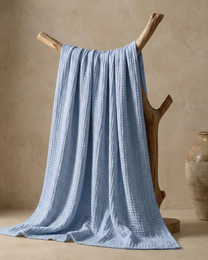 The Monogrammed Blanket - 100% Muslin Cotton
