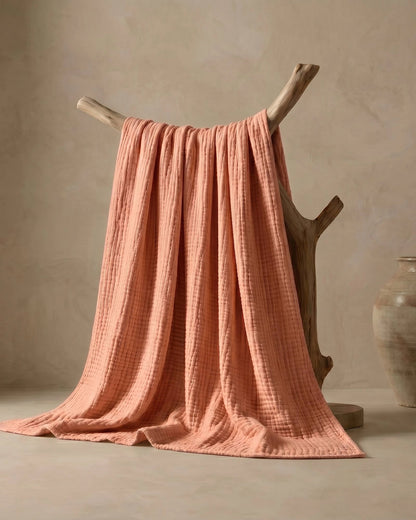 The Monogrammed Blanket - 100% Muslin Cotton