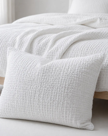 Muslin Cotton Bed Set - 100% Pure Muslin Cotton (2-Pc)