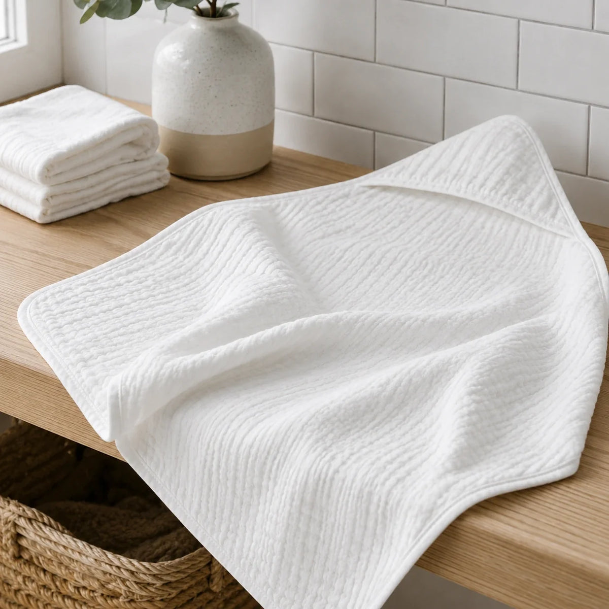 Muslin Hooded Towel