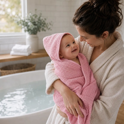 Muslin Hooded Towel