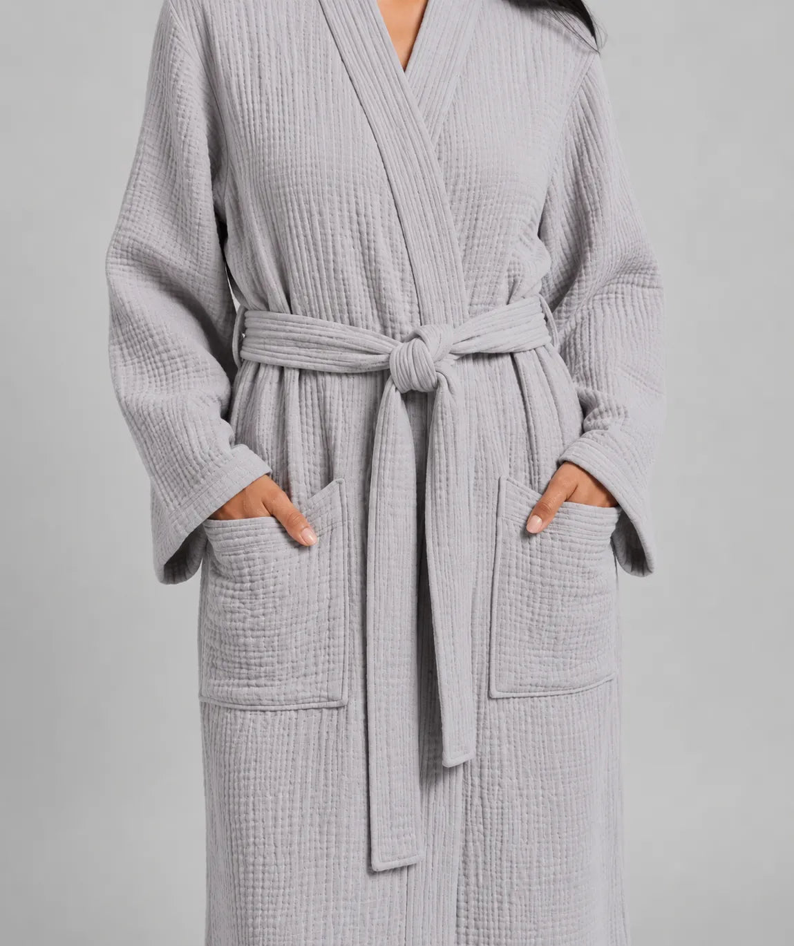The All-Season Bathrobe - 100% Muslin Cotton
