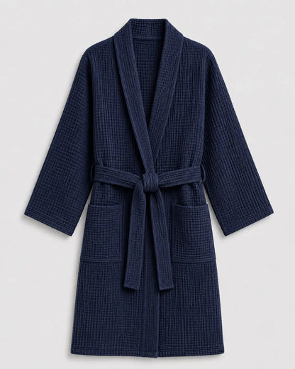 The All-Season Bathrobe - 100% Muslin Cotton
