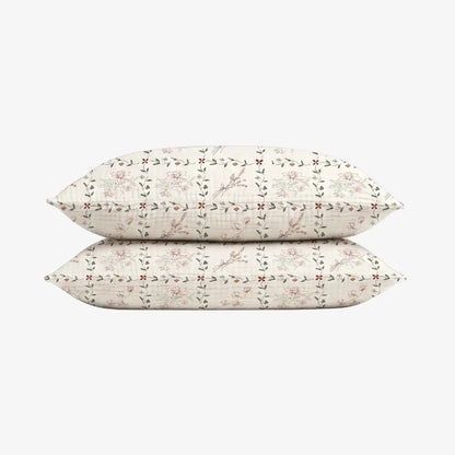Muslin Cotton Pillowcase Set (2 Pcs)
