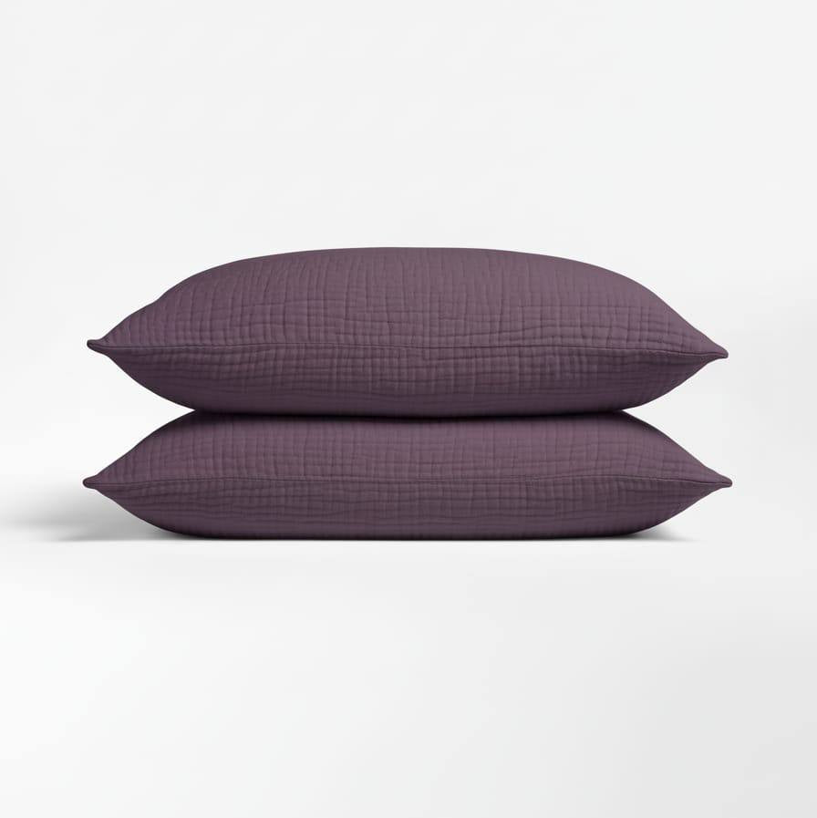 Muslin Cotton Pillowcase Set (2 Pcs)
