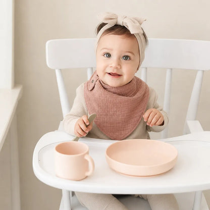 The Muslin Baby Bibs