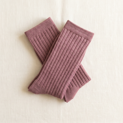 The Ribbed Lounge Socks — 5-Pack
